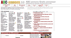 Desktop Screenshot of abc-annons.se